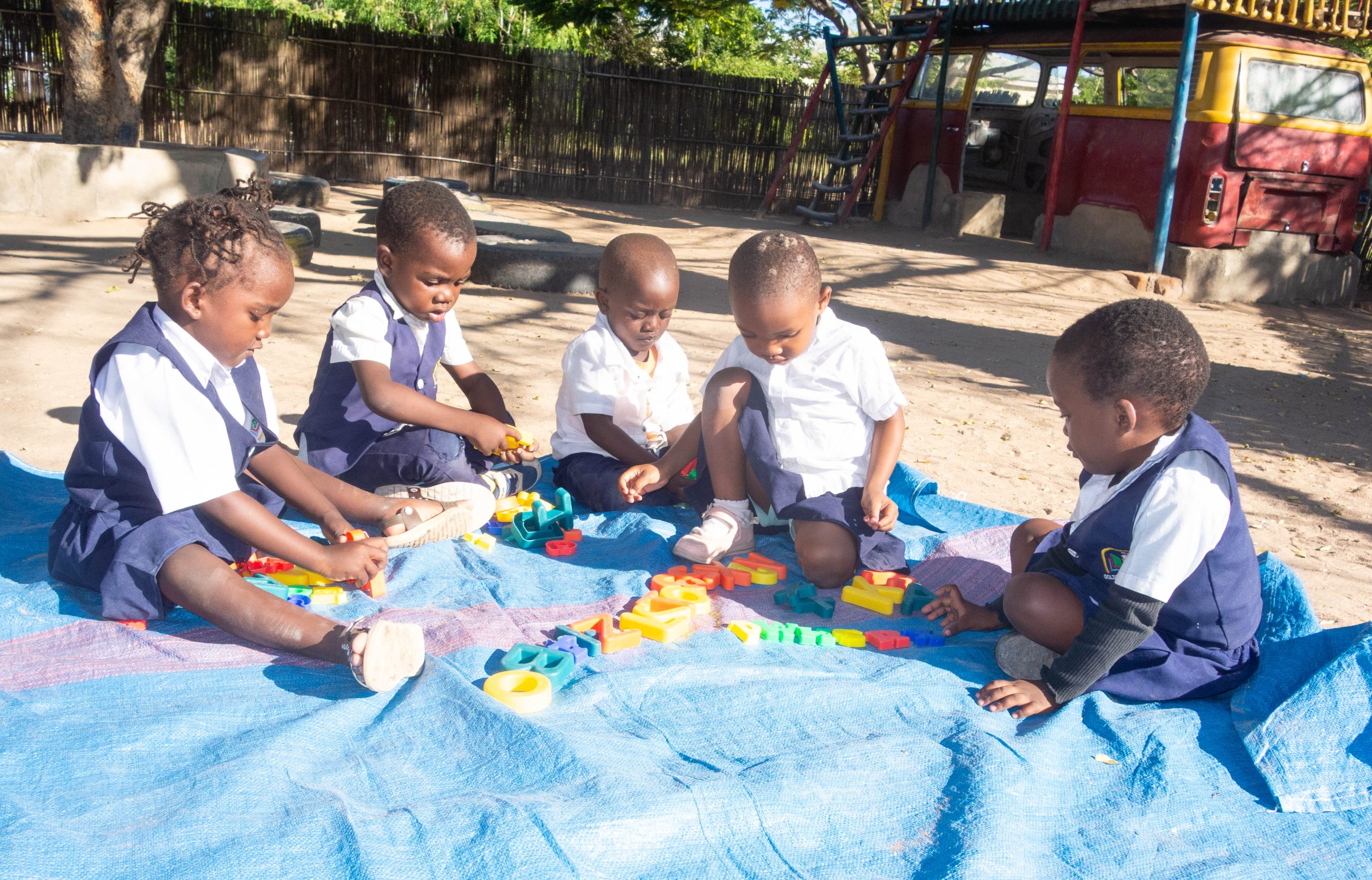 MWANA playing a game